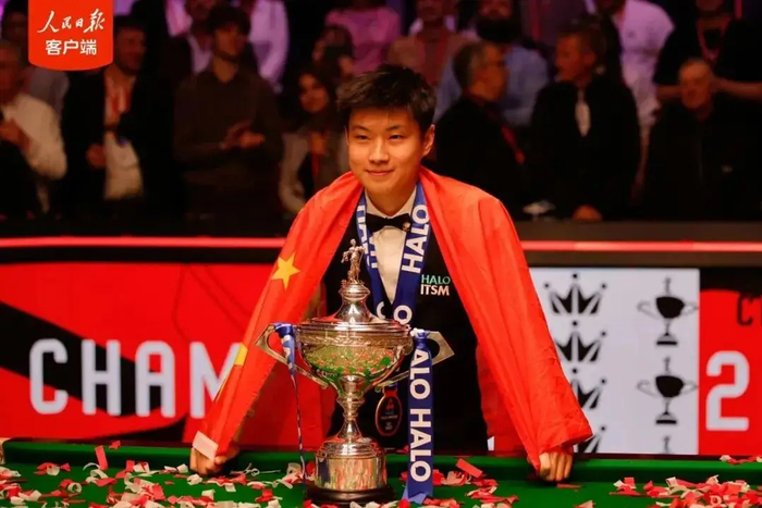 炸屏！两大左手王同日登顶，赵心童赛后一句话，暖哭全网！|NBA|nba|斯诺克|跨界|冠军_新浪体育_新浪新闻